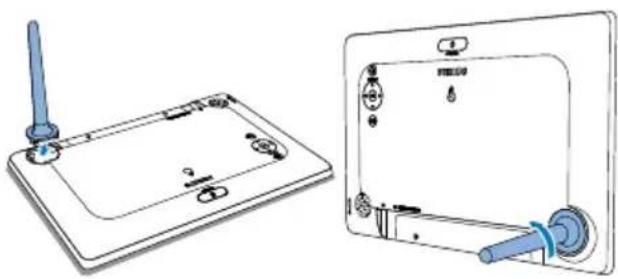 PHILIPS SPF4610 - Install the stand - 1