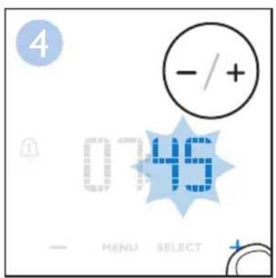 4 - / + 0145 - MENU SELECT +