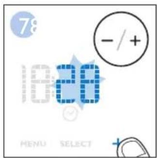 78 - + 16:28 MENU SELECT