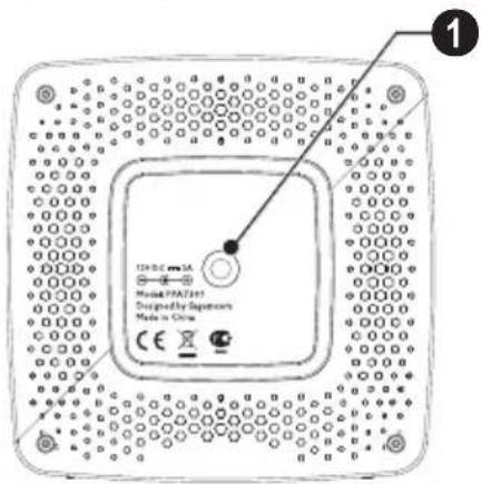 PHILIPS PicoPix PPX3610 - Partie inférieure de l'appareil - 1