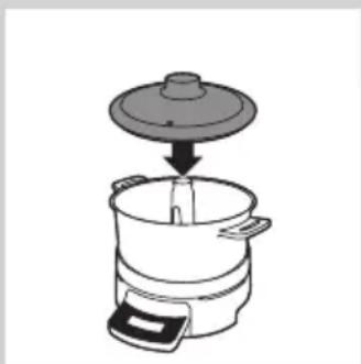 PHILIPS Jamie Oliver HomeCooker HR1040 - Temperature settings - 3