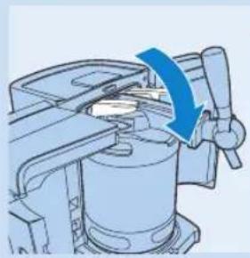 PHILIPS PerfectDraft HD3620 - Posizionamento del barile all'interno dell'apparecchio - 4