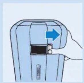 PHILIPS PerfectDraft HD3620 - Posizionamento del barile all'interno dell'apparecchio - 1
