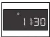 AEG MCD2664EM - Régler l'horloge - 1