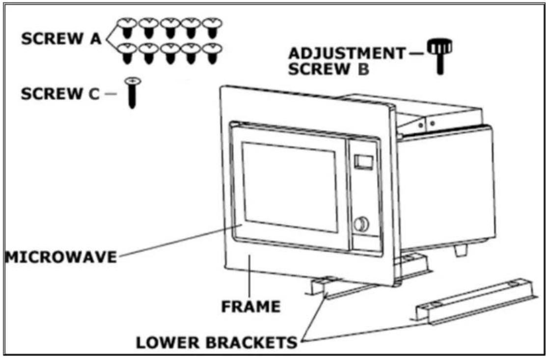 BAUMATIC BMC253SS - Supplied installation components - 1