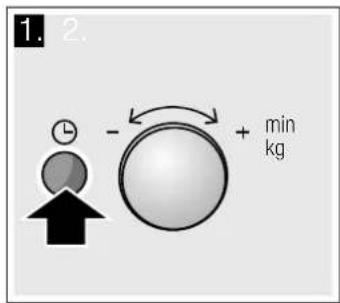 BOSCH HMT84G461 - Setting the clock - 1