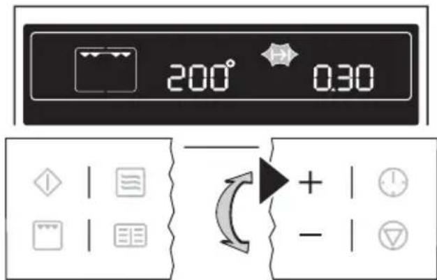 ELECTROLUX EOK76030X - Cook time |→| - 2