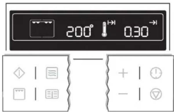ELECTROLUX EOK76030X - End time → - 3