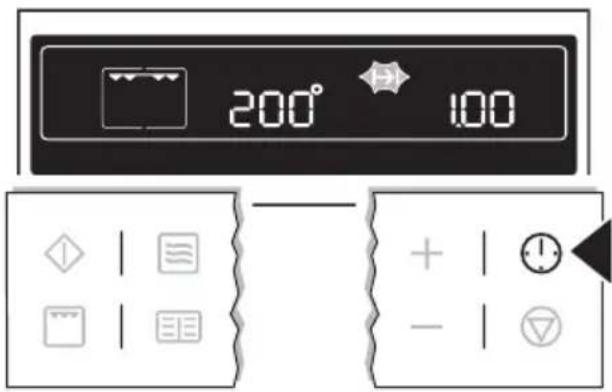 ELECTROLUX EOK76030X - By repeatedly pressing the Clock Functions ⏻ button, the current time can be called up. - 3