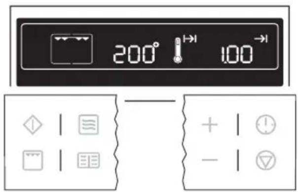 ELECTROLUX EOK76030X - By repeatedly pressing the Clock Functions ⏻ button, the current time can be called up. - 5