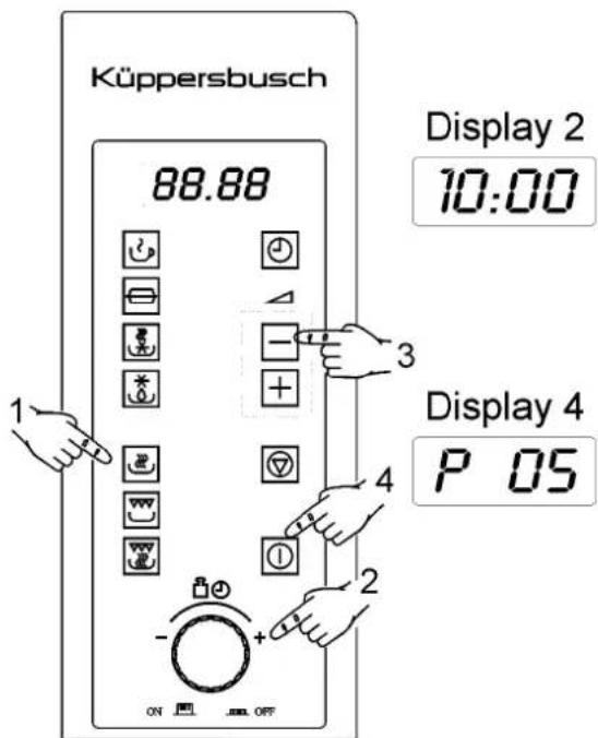 Küppersbusch EMWG8605 - Funktion Mikrowelle - 1
