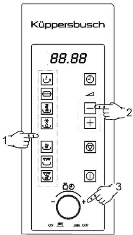 Küppersbusch EMWG8605 - Während des Betriebs ... - 1