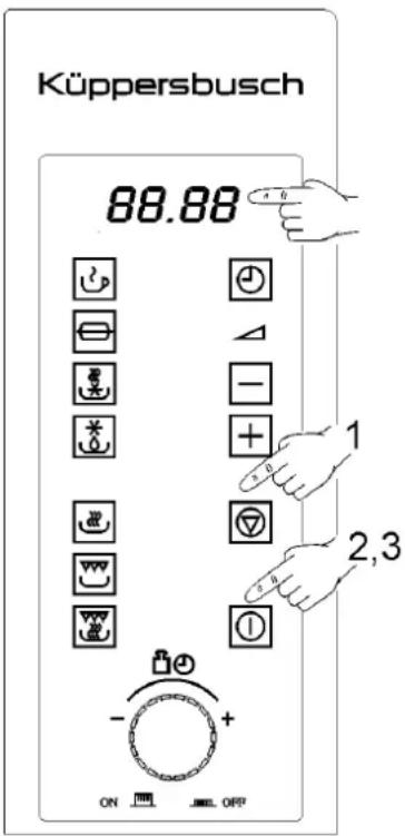 Küppersbusch EMWG8605 - Sicherheitssperre/ Kindersicherung - 1