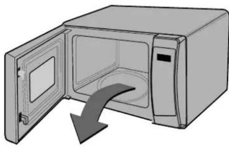 LG MS2349H - Распаковка и установка печи - 2