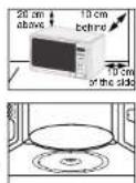 SAMSUNG MW73E - Installing Your Microwave oven - 1