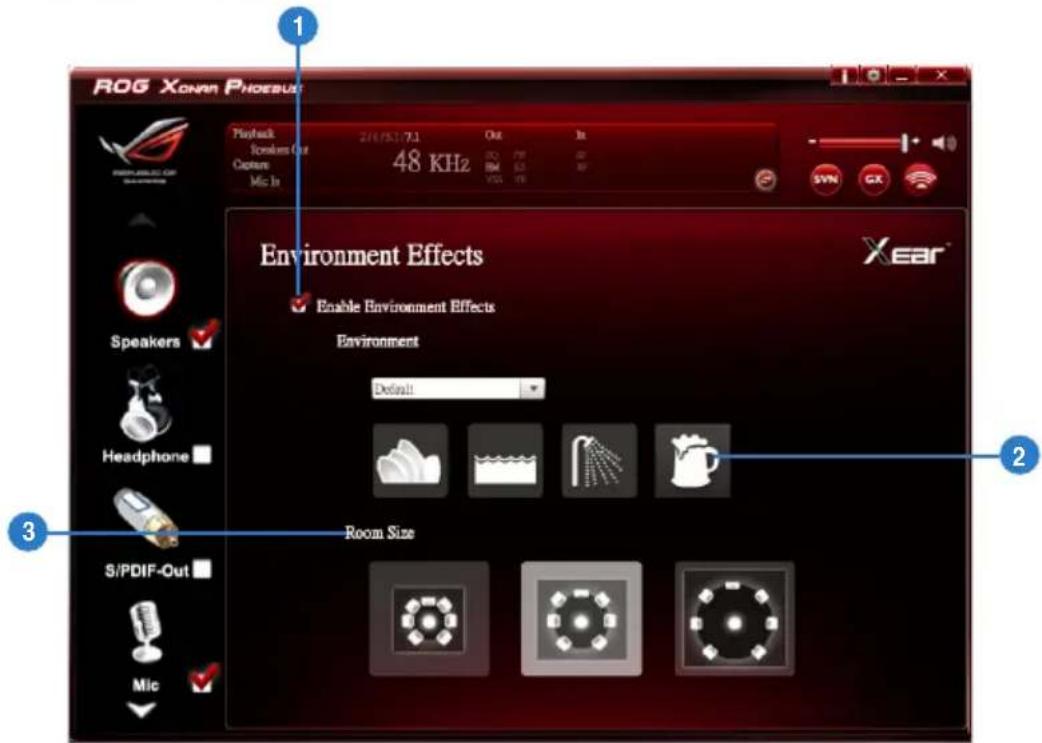 ASUS E7799 Xonar Phoebus - Environment Effect - 1
