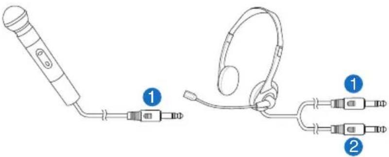 ASUS E7799 Xonar Phoebus - Connecting Microphone - 1