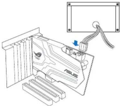 ASUS E7799 Xonar Phoebus - Installing the Audio Processing Card - 2