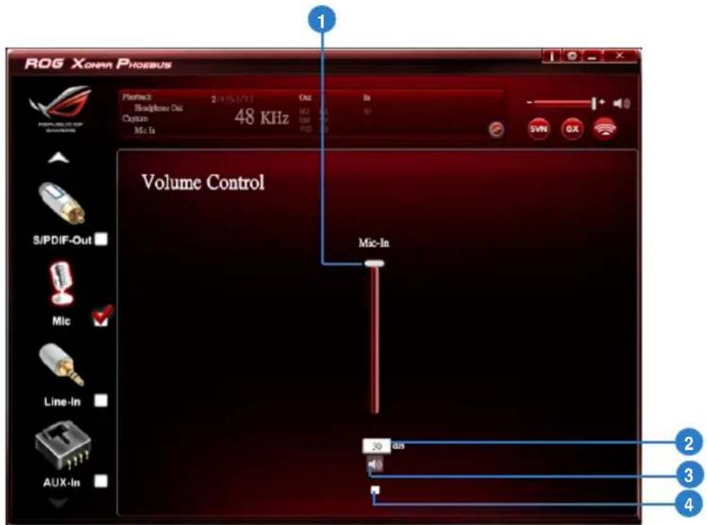 ASUS E7799 Xonar Phoebus - Volume Control - 1