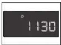AEG MC 1763 E-D - Setting the clock - 1
