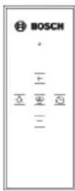 BOSCH DID09T950 - Fjernbetjening - 1