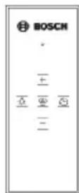 BOSCH DID09T950 - Fernbedienung - 1