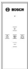 BOSCH DID09T950 - Remote control: - 1