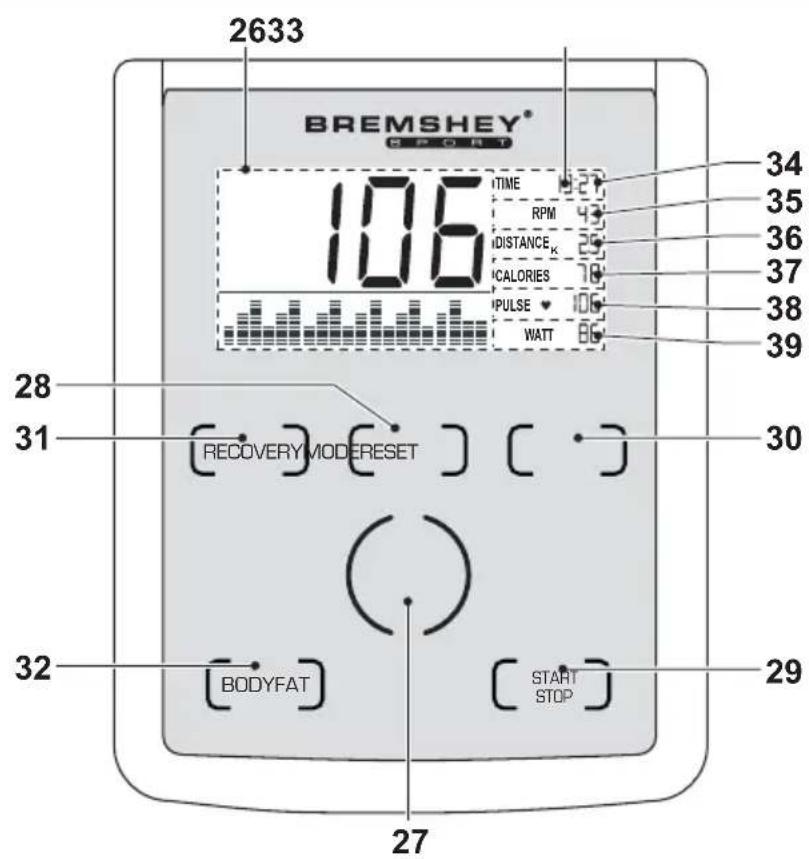 Bremshey BE5 - Réglage de la console - 1