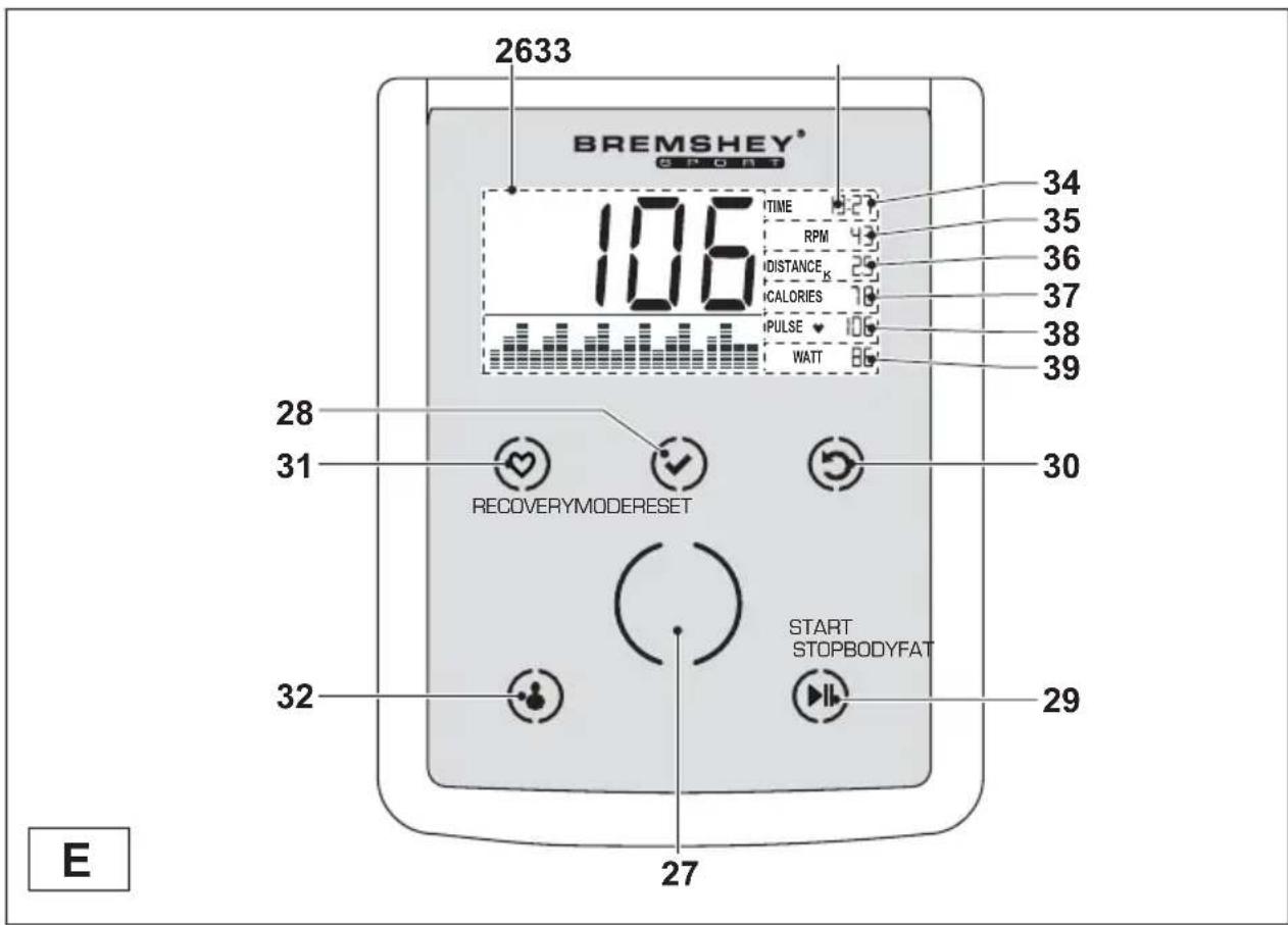 Bremshey BE7 - Justera panelen - 1