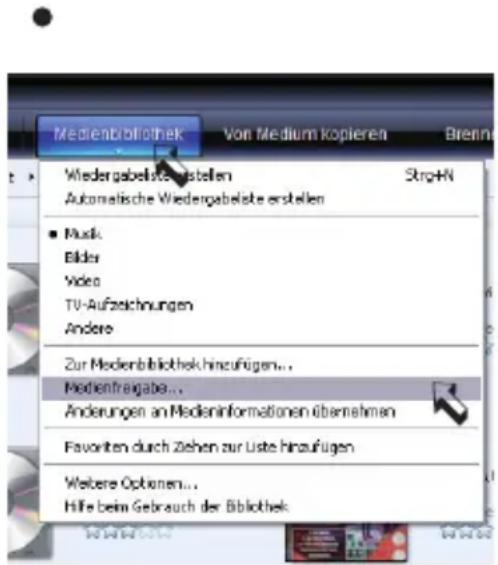 dnt IPdio Tune - De Media Player 11 als UPNP-server inrichten - 2