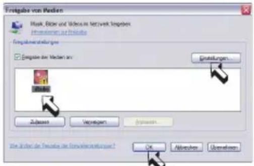 dnt IPdio Tune - Den Media Player11 als UPNP-Server einrichten - 4