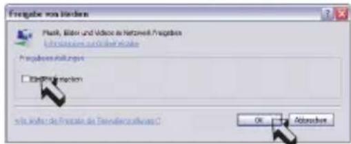 dnt IPdio Tune Titan - Den Media Player11 als UPNP-Server einrichten - 3