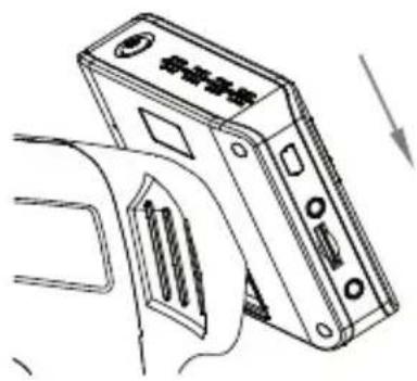 dnt Findoo MicroCam - Montage du moniteur - 1