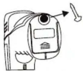 dnt Findoo MicroCam - Insertion des piles - 1