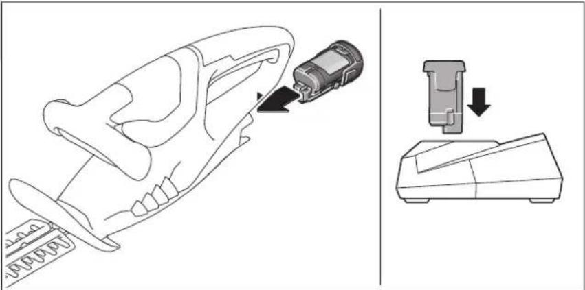 Diagram illustrating a skull component being inserted into a device, with an arrow indicating the insertion direction.