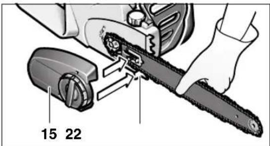 BOSCH AKE 40-19 PRO - Chain and chain bar Assembly - 6