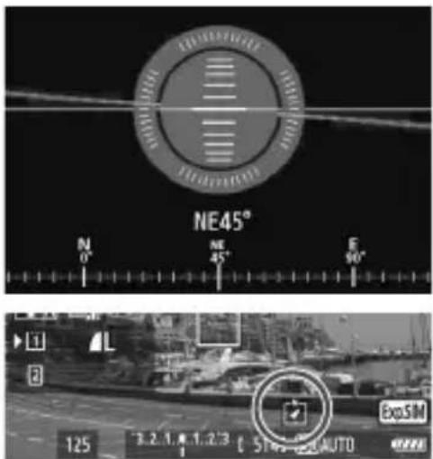 CANON GP-E2 - Visionnage de la boussole lors de la prise de vue - 1