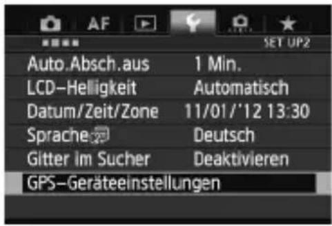 CANON GP-E2 - Verwenden des Digitalkompasses - 1