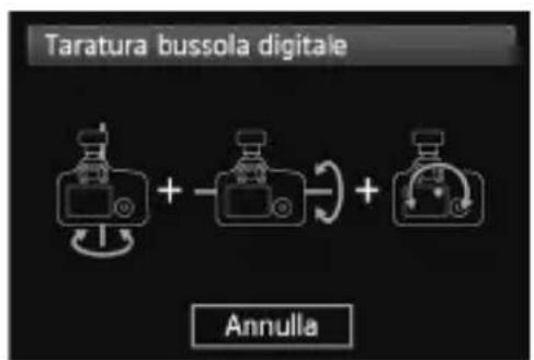 CANON GP-E2 - Selezionare [Taratura bussola digitale]. - 1