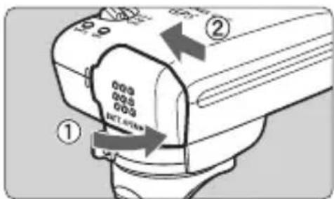 CANON GP-E2 - 插入电池 - 2