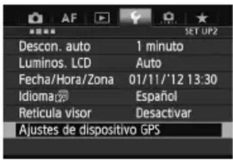 CANON GP-E2 - Uso de la brújula digital - 1