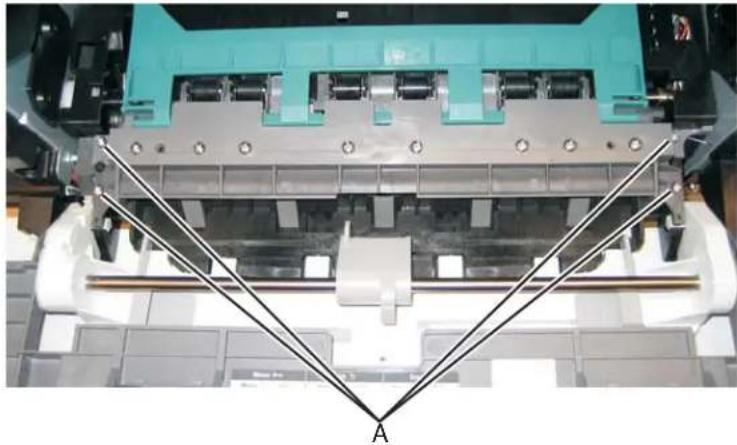 DELL 3330dn - Upper front guide assembly removal - 1
