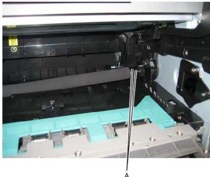 DELL 3330dn - Transfer roll removal - 1