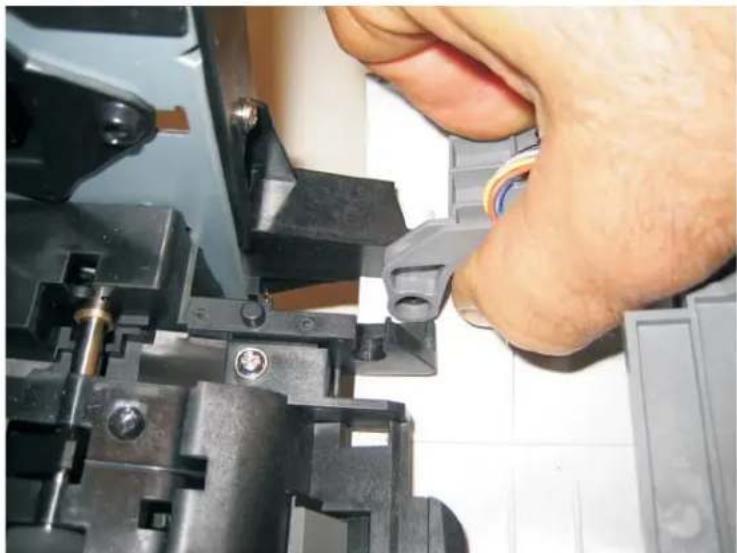 DELL 3330dn - Front access door removal - 5