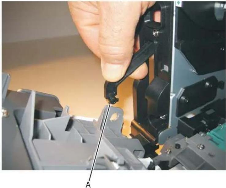 DELL 3330dn - Manual feed clutch removal - 1