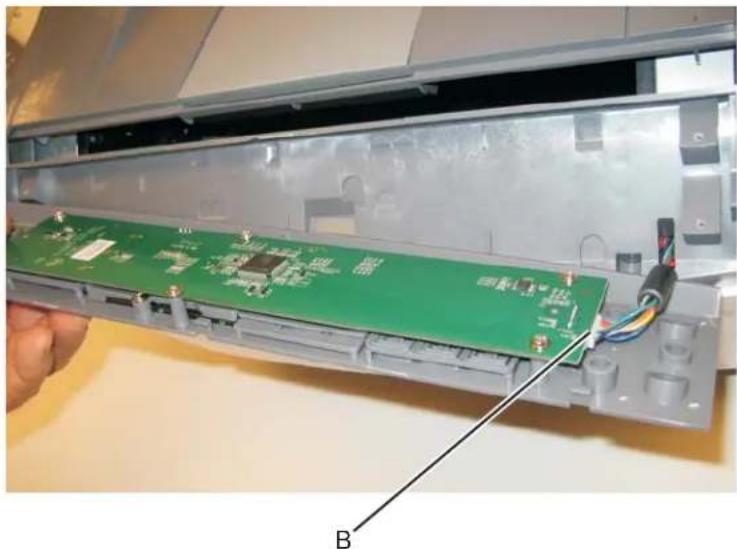 DELL 3330dn - Operator panel removal - 2