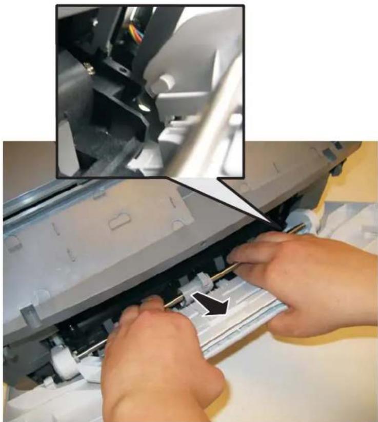 DELL 3330dn - Front access door removal - 1