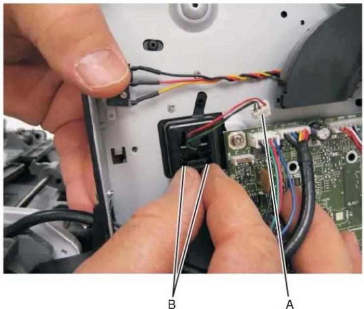 DELL 3330dn - Toner level sensor removal - 1