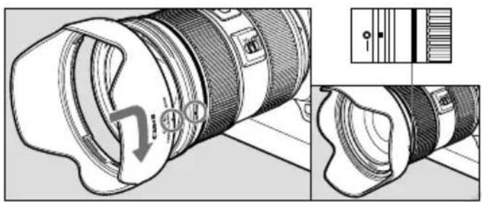 CANON EF 24-70mm 2 8 L USM II - Hood - 1