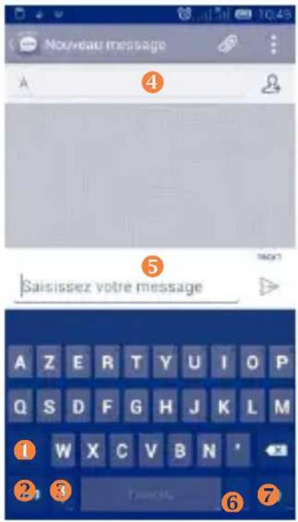 ALCATEL One Touch Idol 6030 - Clavier Android - 1